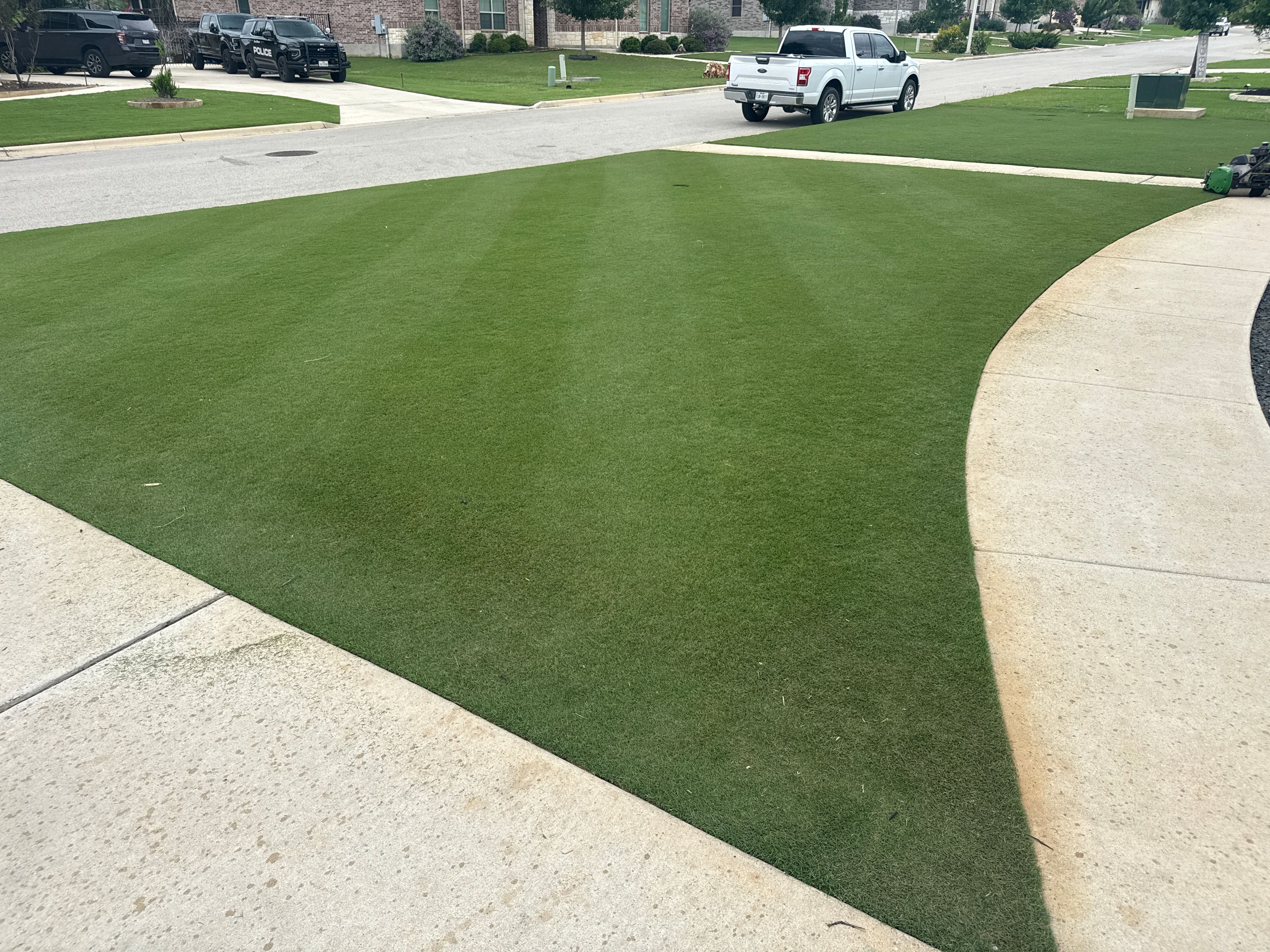 Reel mower cut 1/1/2”