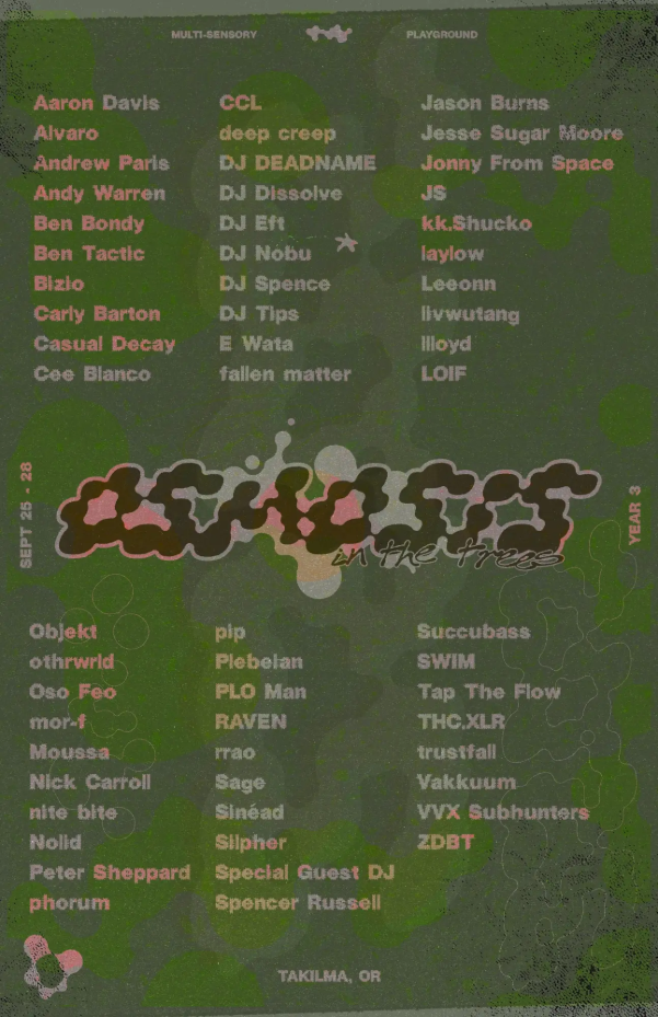 Osmosis In The Trees Festival