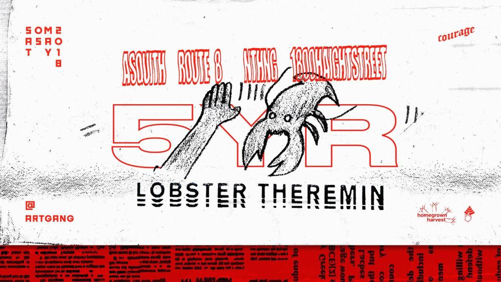 Lobster Theremin 5 year North American Invasion