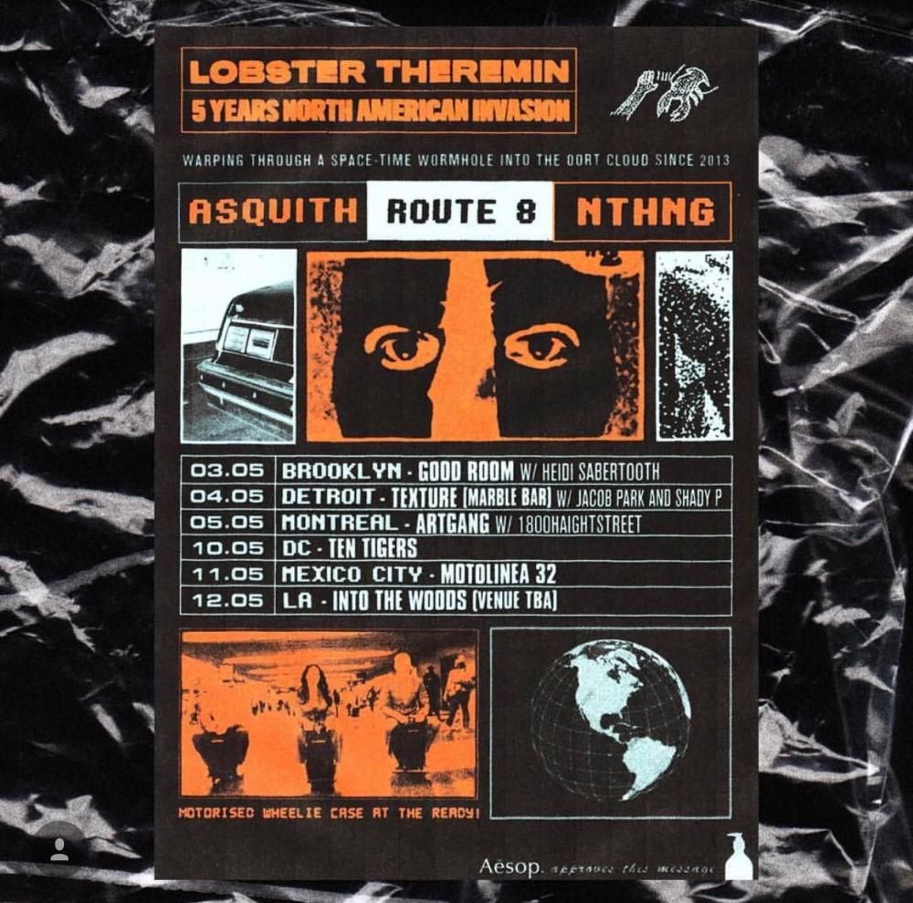 Lobster Theremin 5 year North American Invasion