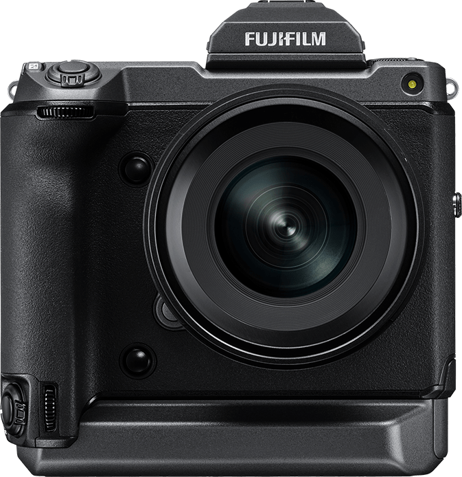  The impressive GFX100 - 102 million pixels.  Get it here  