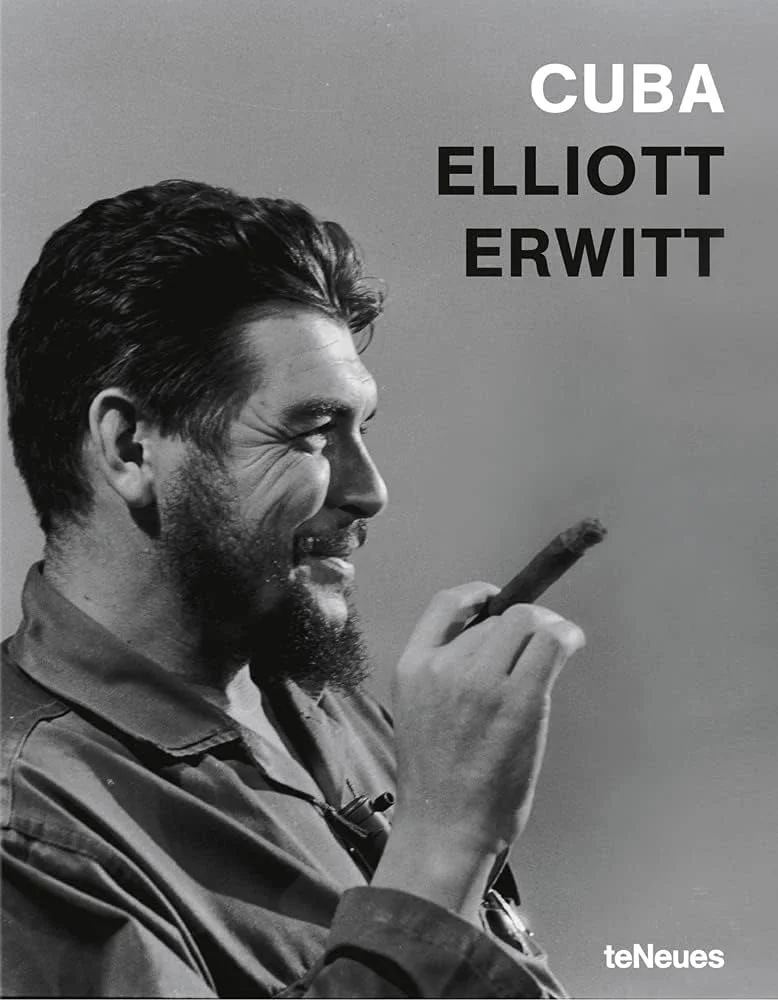 Cover of Cuba by Elliott Erwitt, featuring a man holding a cigar