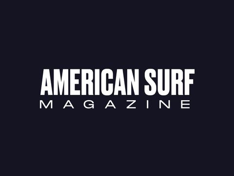 American Surf Magazine logo on a dark background