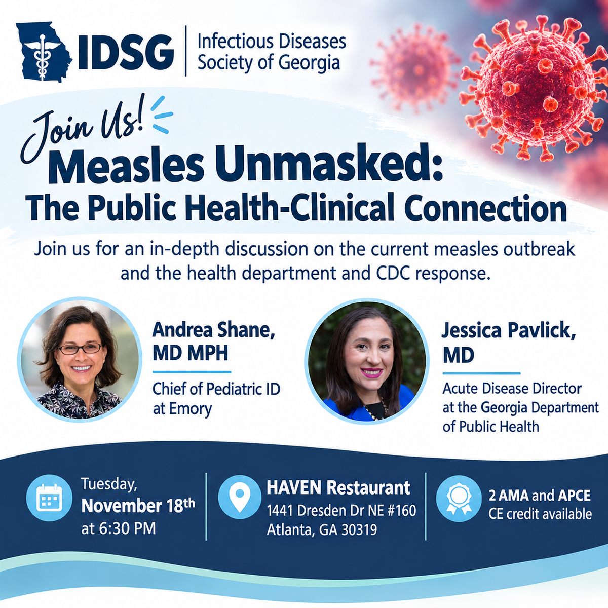Measles Unmasked: The Public Health-Clinical Connection
