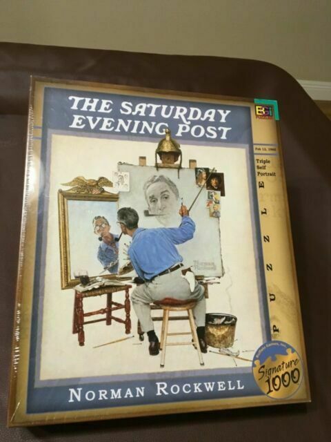 Saturday Evening Post - triple Portrait Puzzle