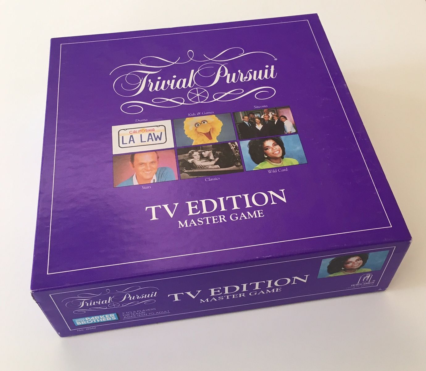 Trivial Pursuit TV Edition Master Game
