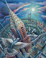 Bird's Eye New York City 1000 piece Puzzle
