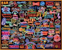 Neon Signs Puzzle