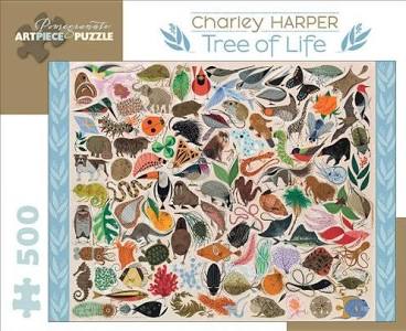Charley Harper Tree of Life 500 Piece Jigsaw Puzzle