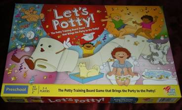 Let's Potty Board Game