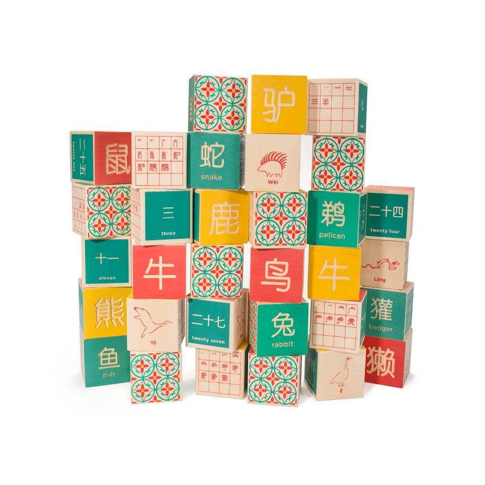 Chinese Character Blocks