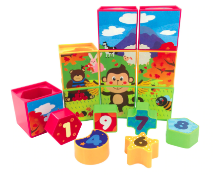 Sort and Stack Puzzle