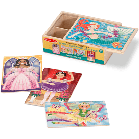 Melissa & Doug Fanciful Friends Wooden Jigsaw Puzzle