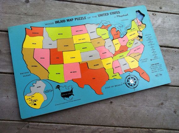 Playskool Map Puzzle (42 Pieces)