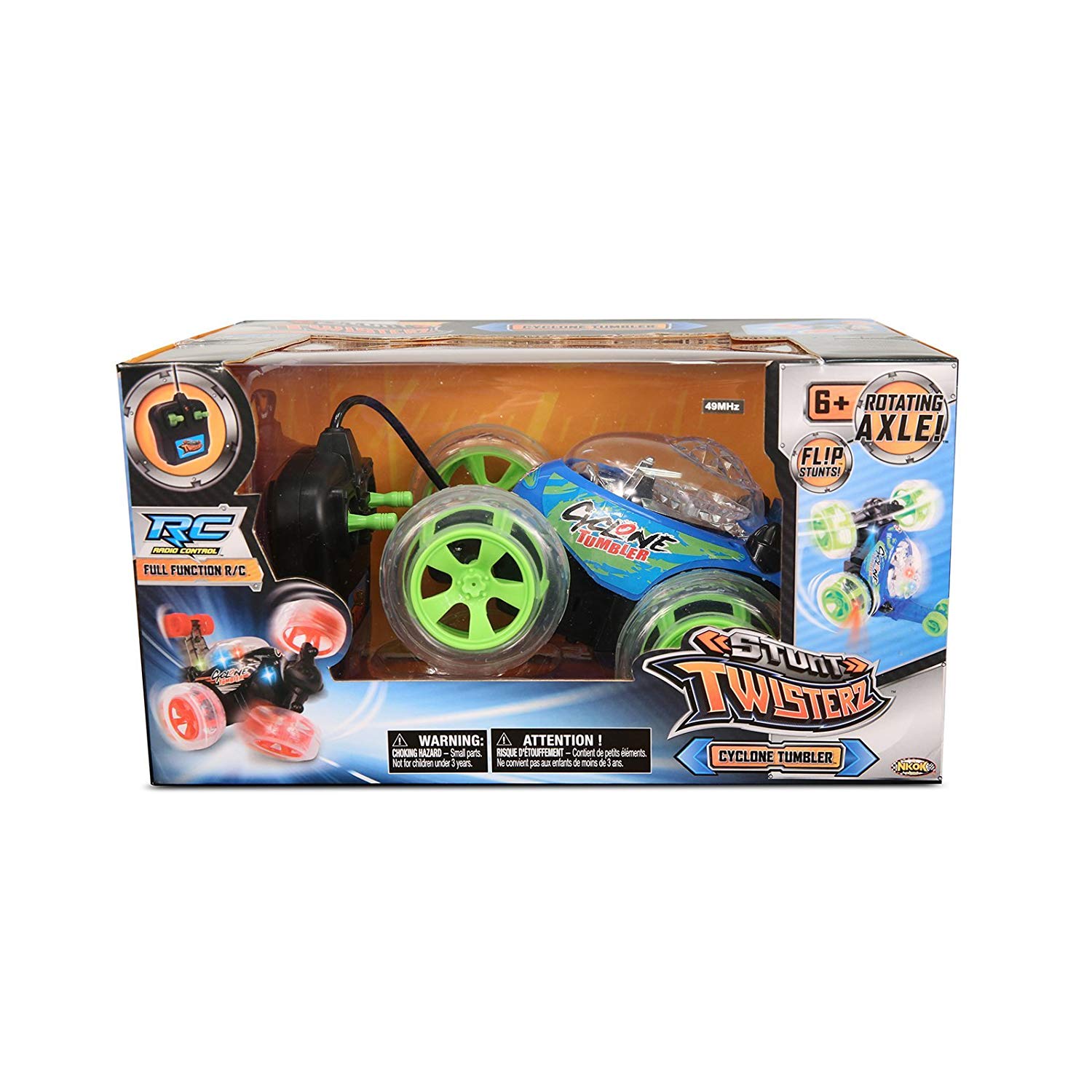 Stunt Twisterz Radio Controlled Cyclone Tumbler