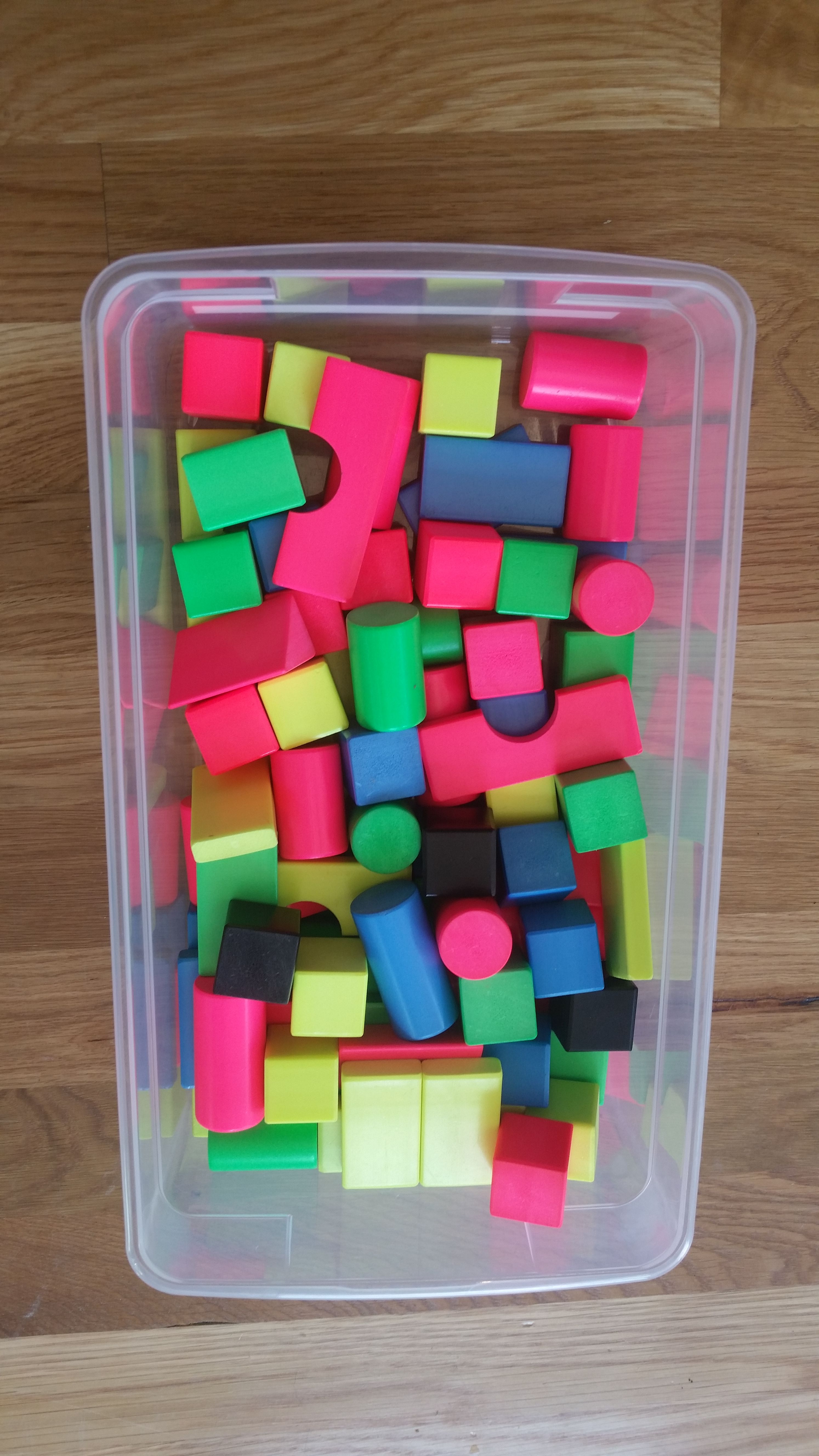 83pc Block Set - Fluorescent