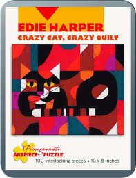 Crazy Cat, Crazy Quilt Puzzle