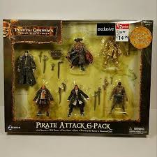 Pirates of the Caribbean Pirate Attack 6-pack