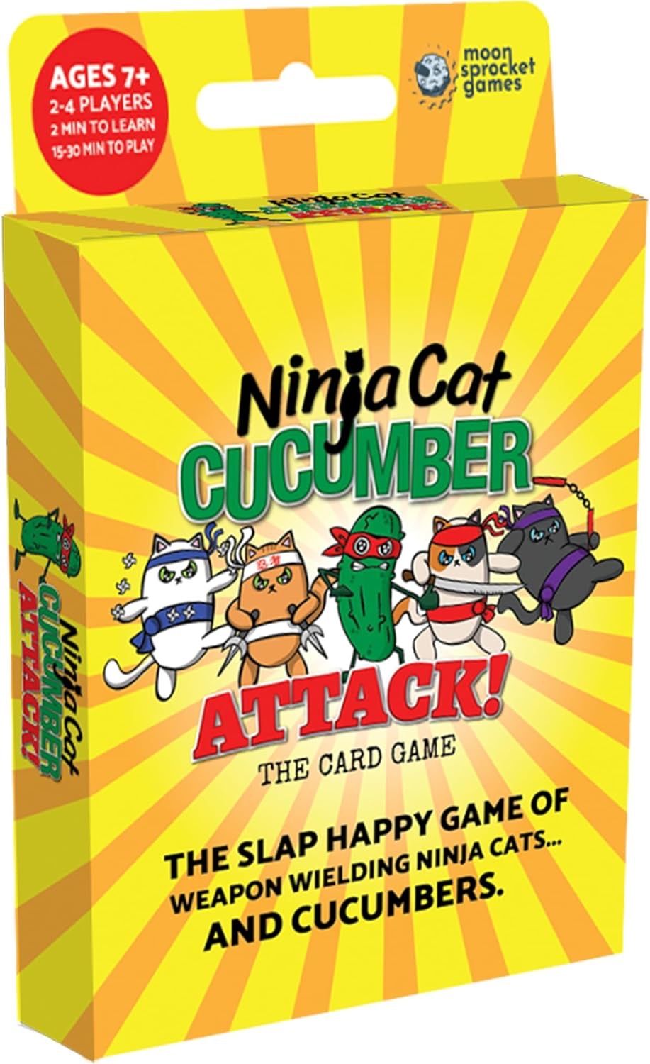 Ninja Cat Cucumber Attack! Card Game