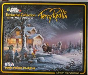 Terry Redlin Winter Wonderland Jigsaw Puzzle