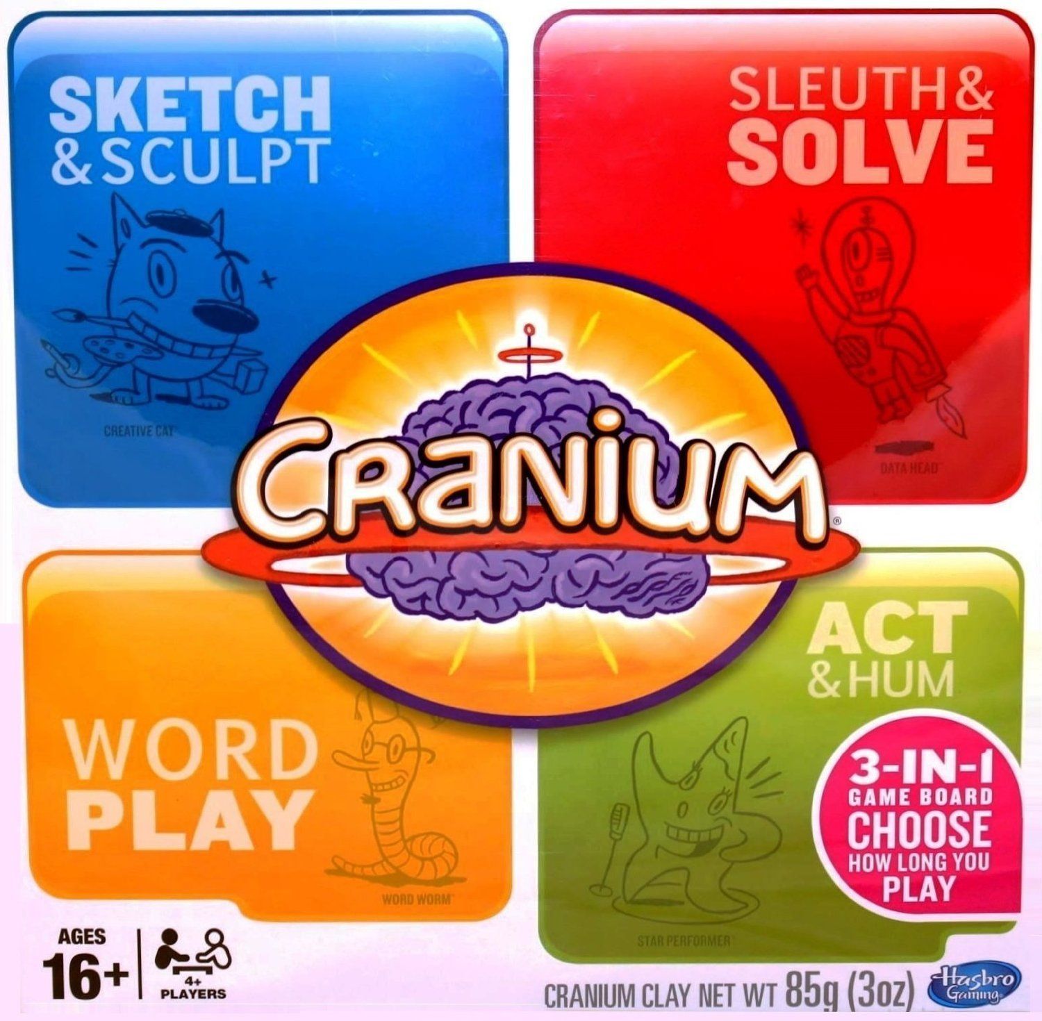 Cranium in Metal Tin!