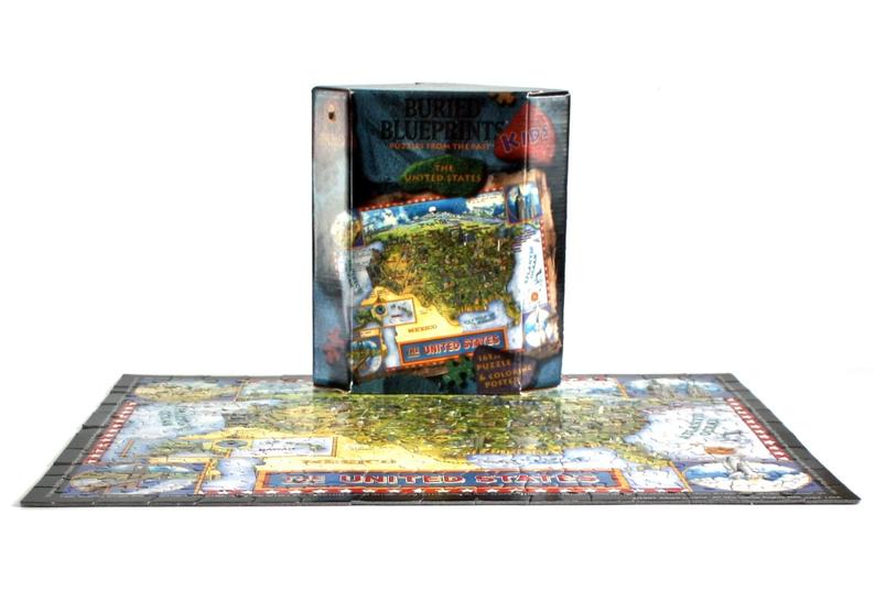 Buried Blueprints - The United States - puzzle