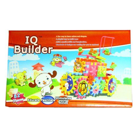 IQ Builder Toy Set - Interlock Learning Blocks