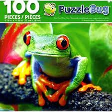 Cra-Z-Art PuzzleBug 100 Piece Tree Frog Puzzle