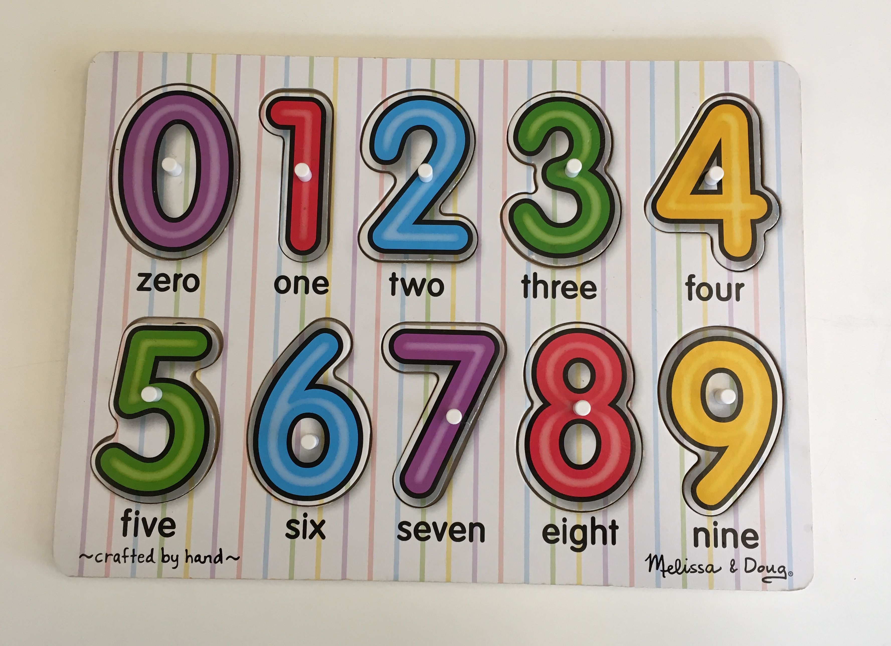 Melissa & Doug Numbers and Letters Puzzle