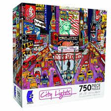 City Lights NYC 750 Piece Puzzle