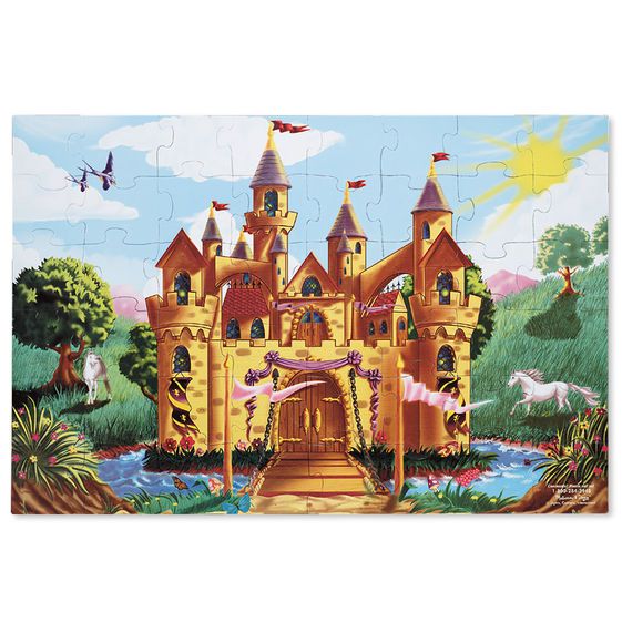 Fairy Tale Castle Floor Puzzle