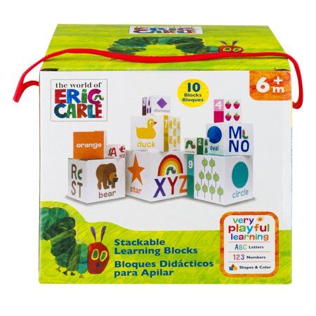The Very Hungry Caterpillar Stackable Building Blocks
