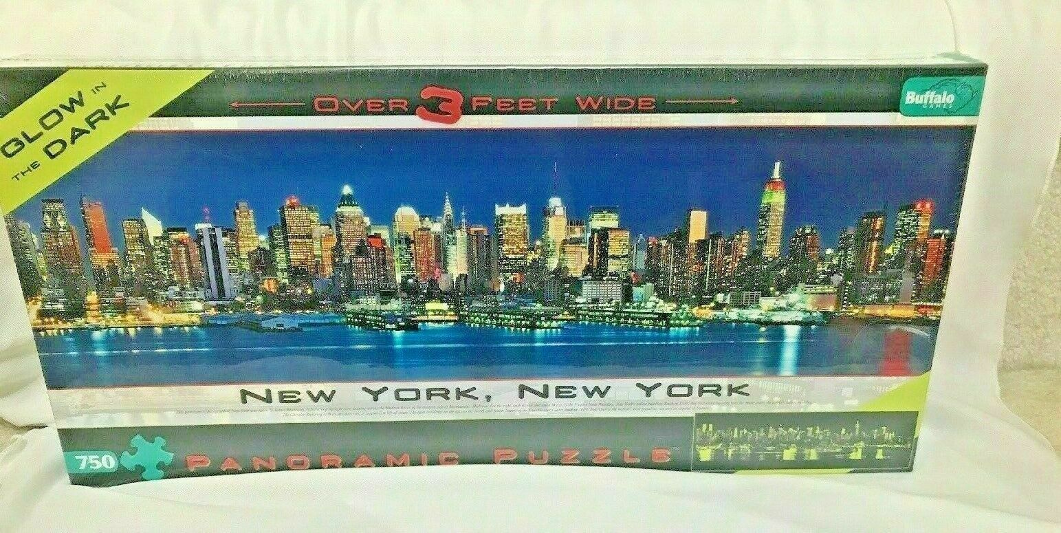 New York Glow in the Dark Panorama Puzzle