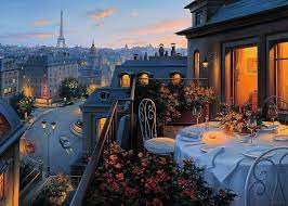 Paris Balcony - Ravensburger 1000 Piece Puzzle
