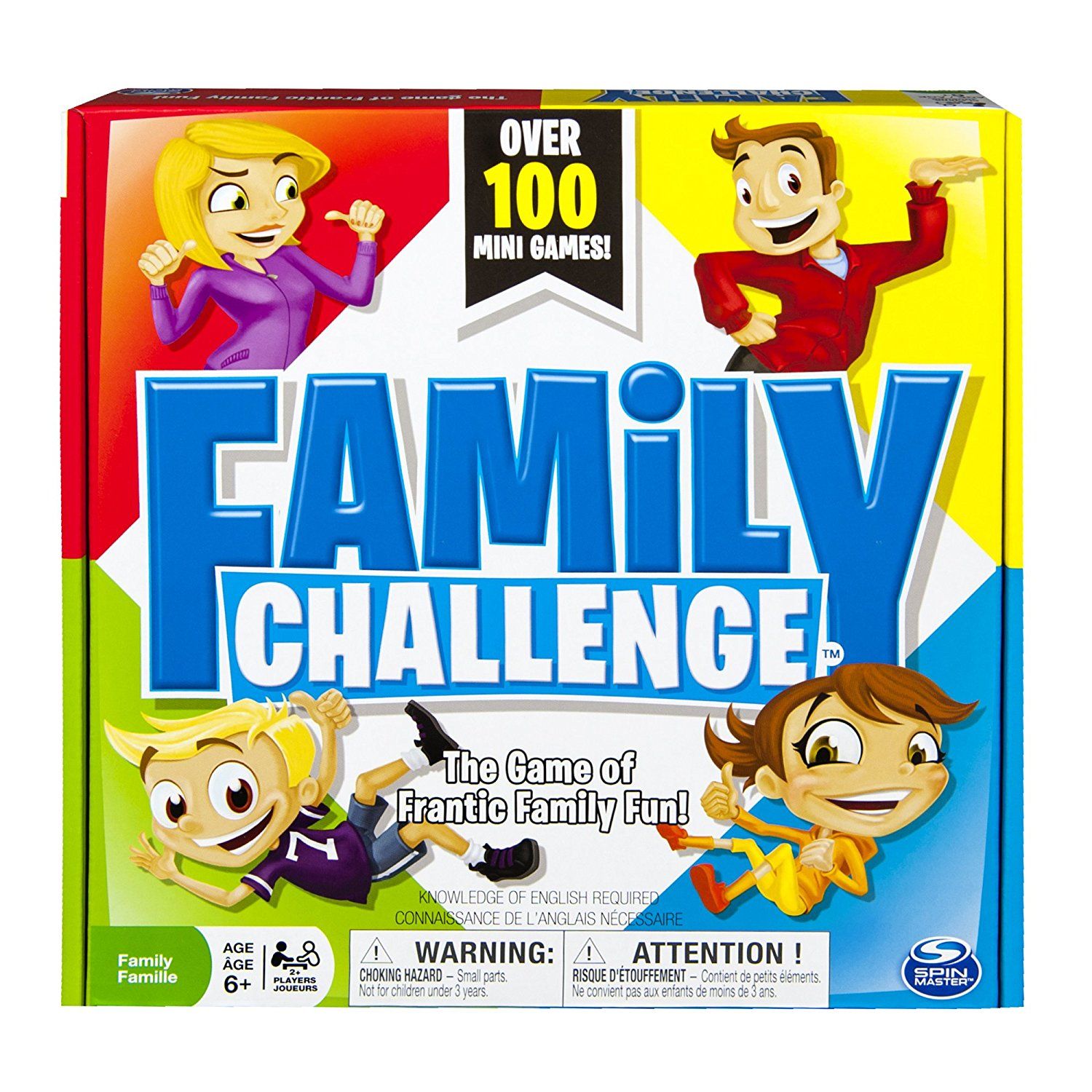 Family Challenge: The Game of Frantic Family Fun