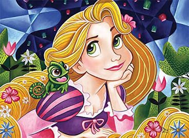 Disney Friends Puzzle Poster