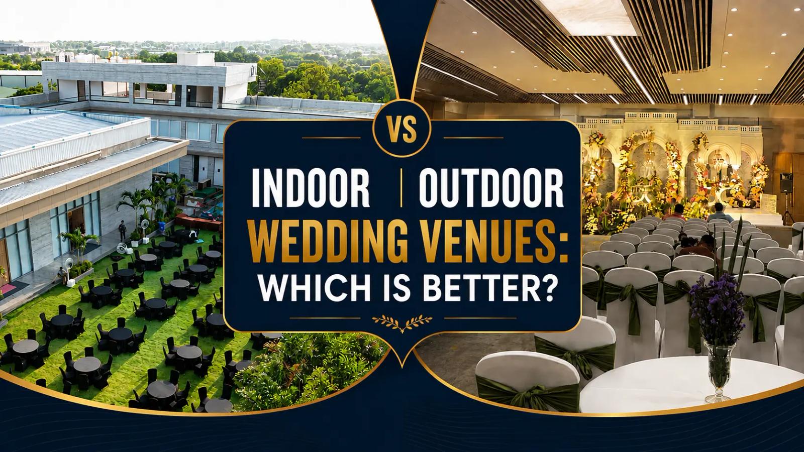 Indoor vs Outdoor Wedding Venues: Which Is Better?