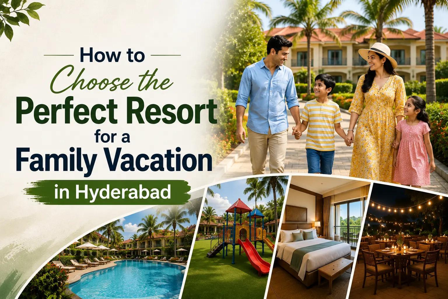 How to Choose the Perfect Resort for a Family Vacation in Hyderabad
