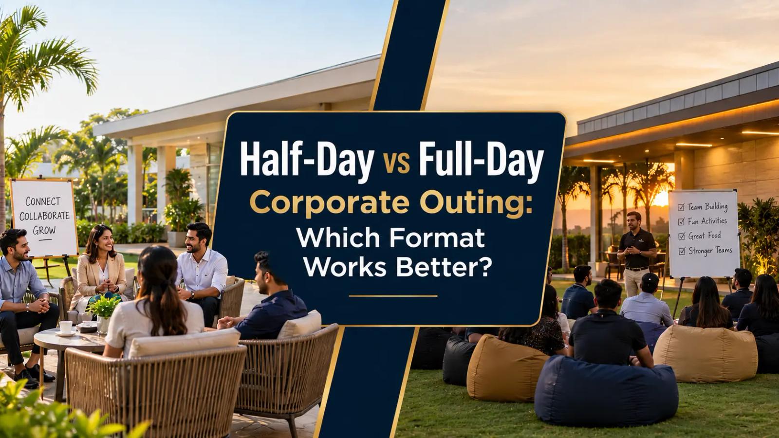 Half-Day vs Full-Day Corporate Outing: Which Format Works Better?