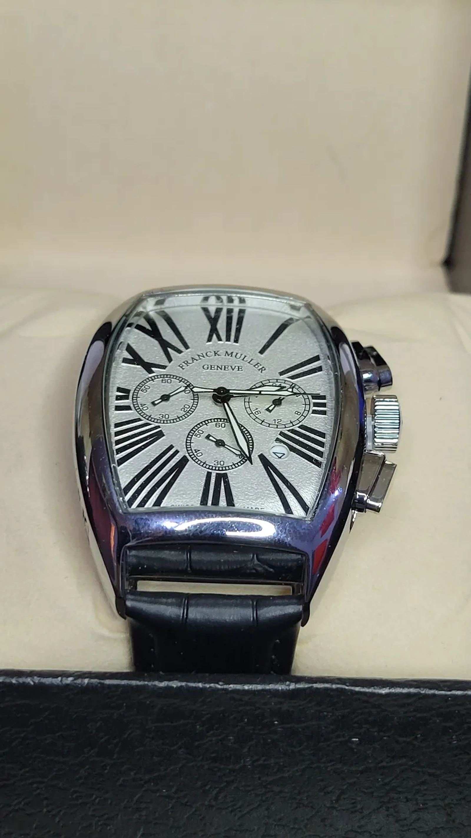 Tonneau Chronograph Watch