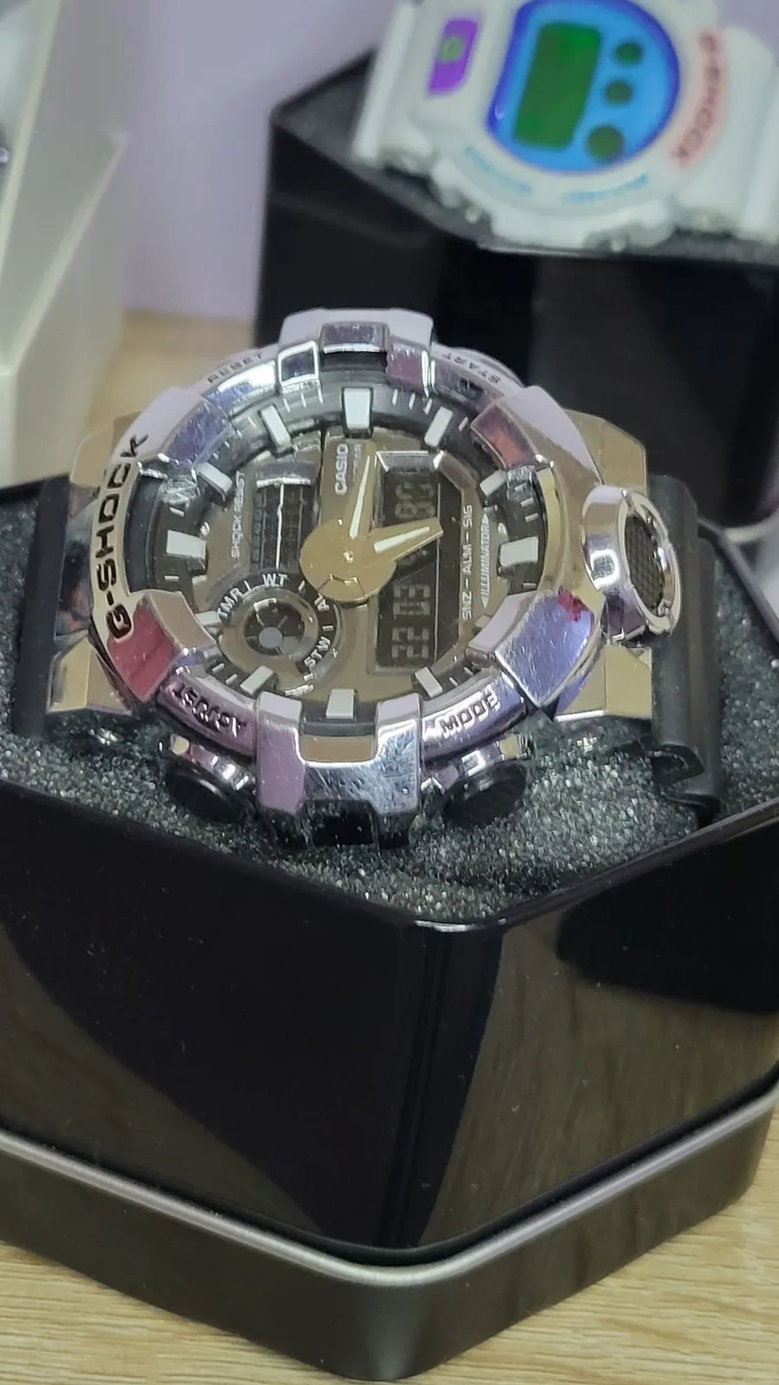 Steel Analog-Digital Sport Watch