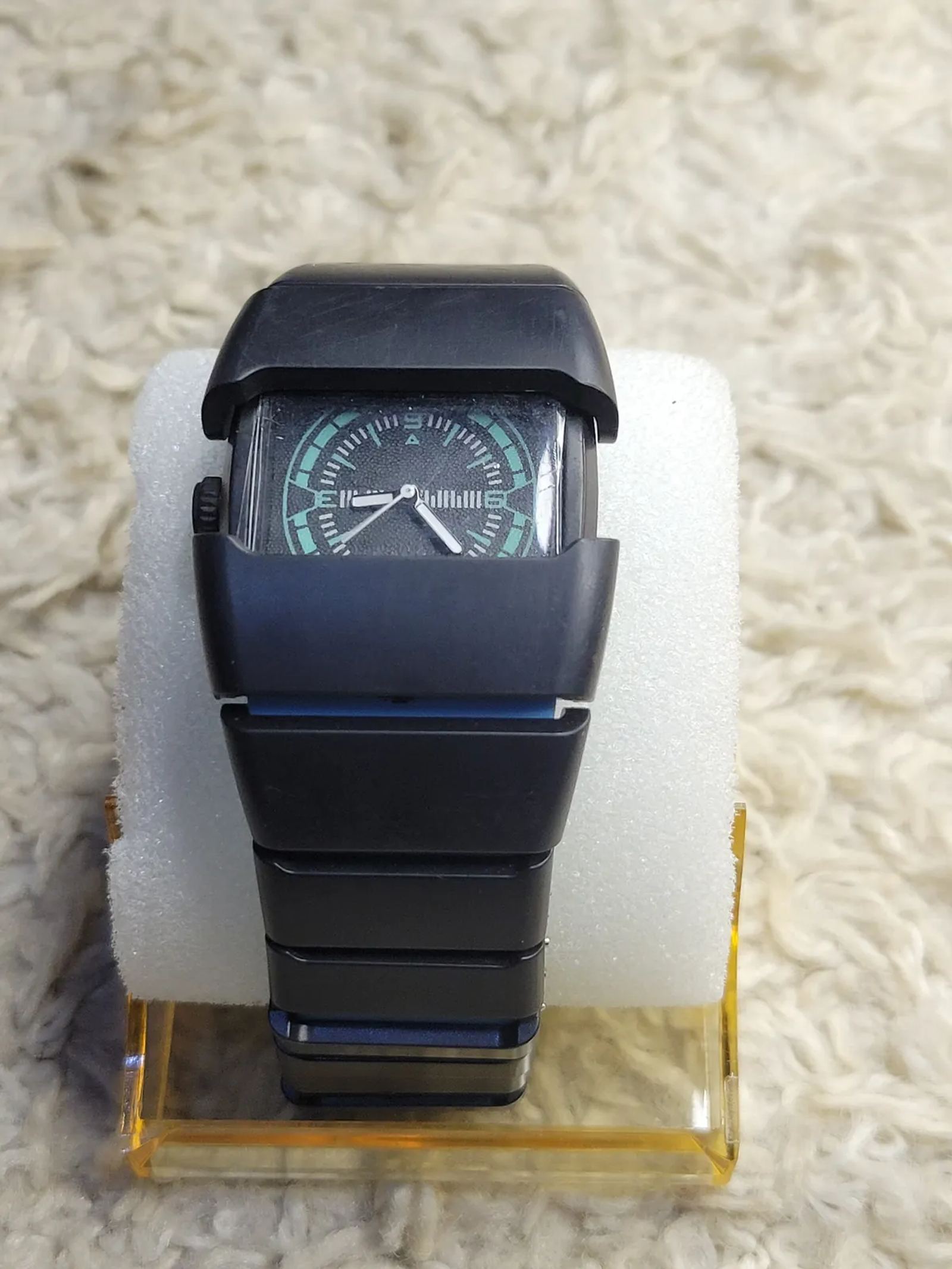 Black Square Sport Watch