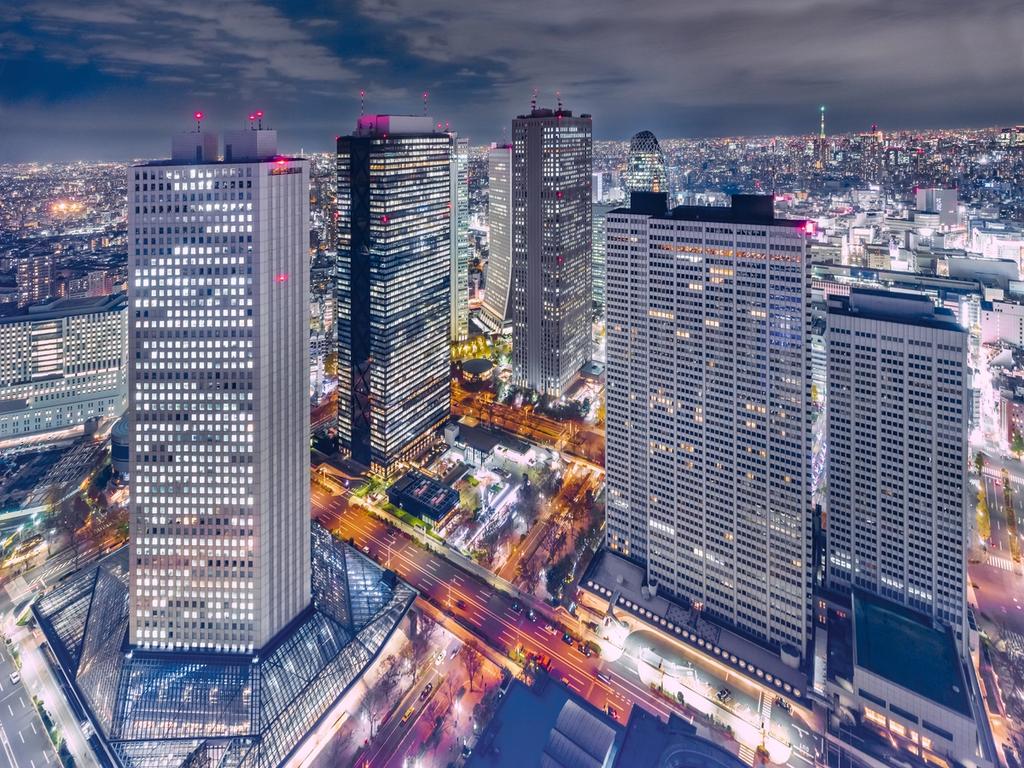 modern city
