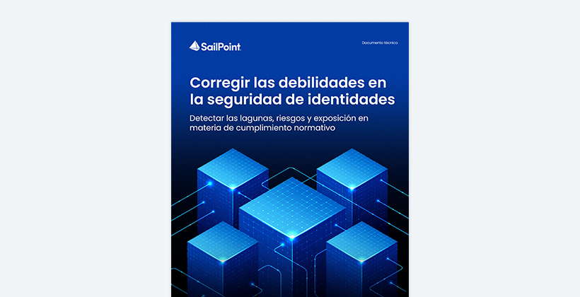 Corregir las debilidades en la seguridad de la identidad