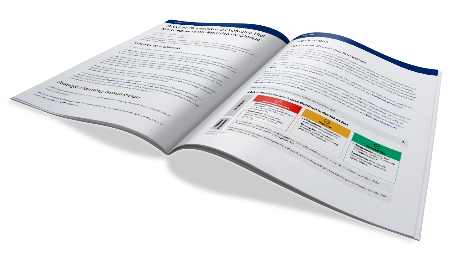 Build AI governance programs Gartner Marketo collateral preview image