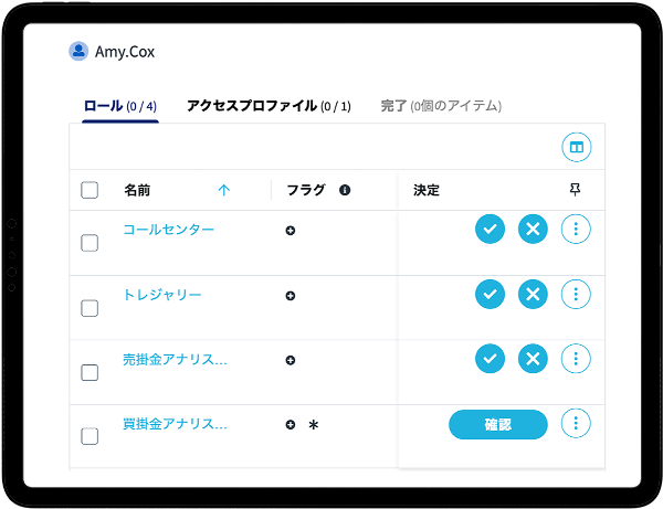 Tablet view