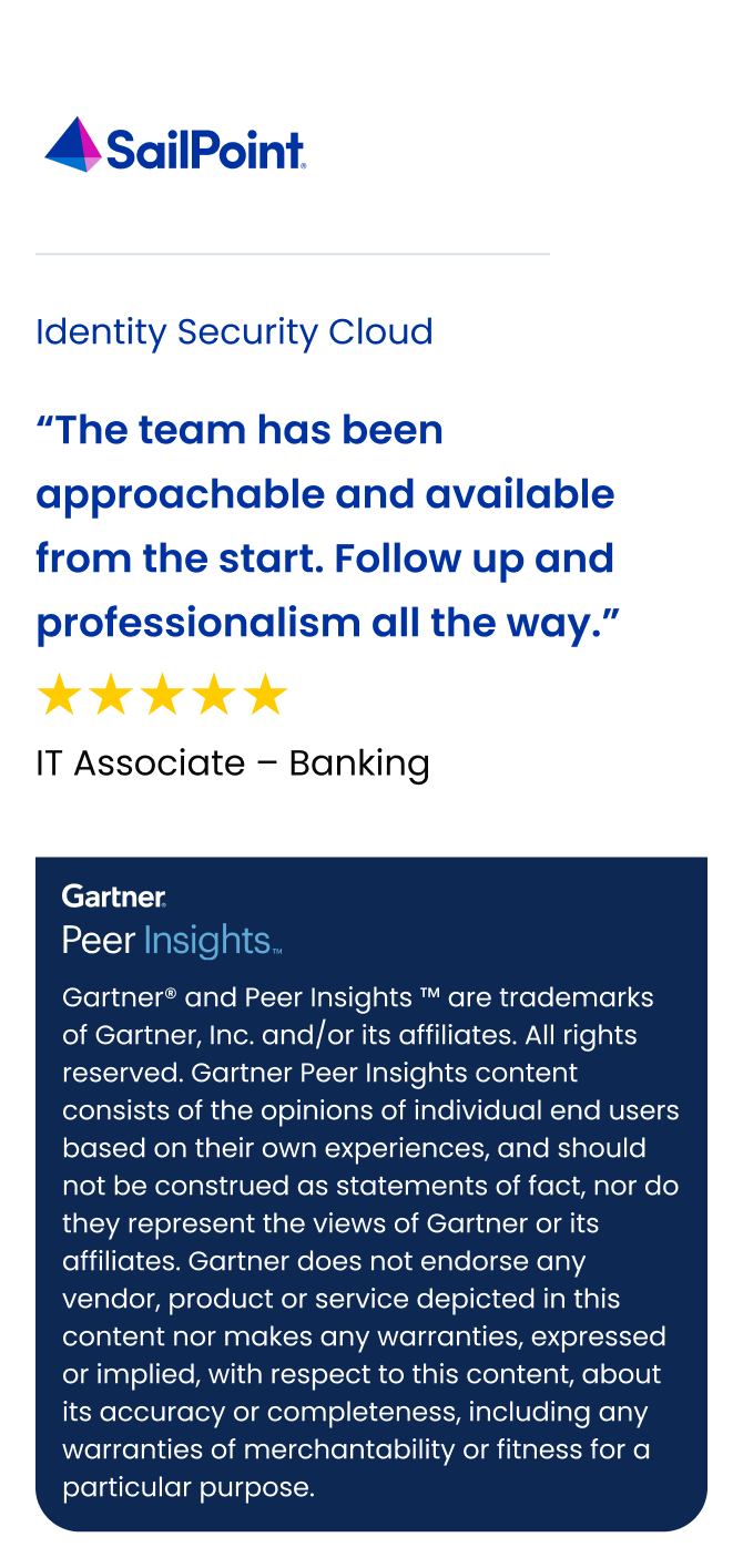 The team has been approachable and available from the start. Follow up and professionalism all the way.