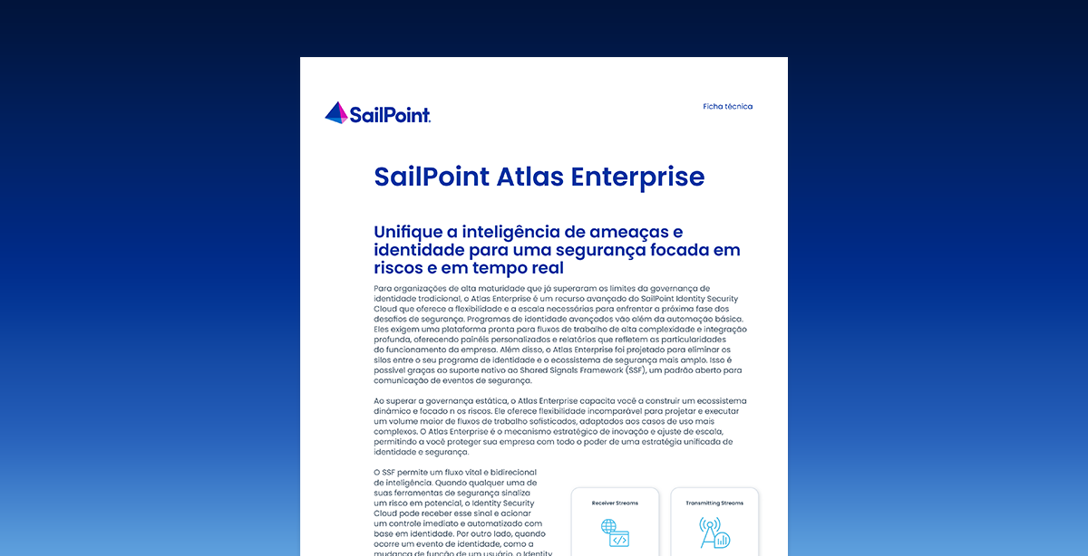 SailPoint Atlas Enterprise