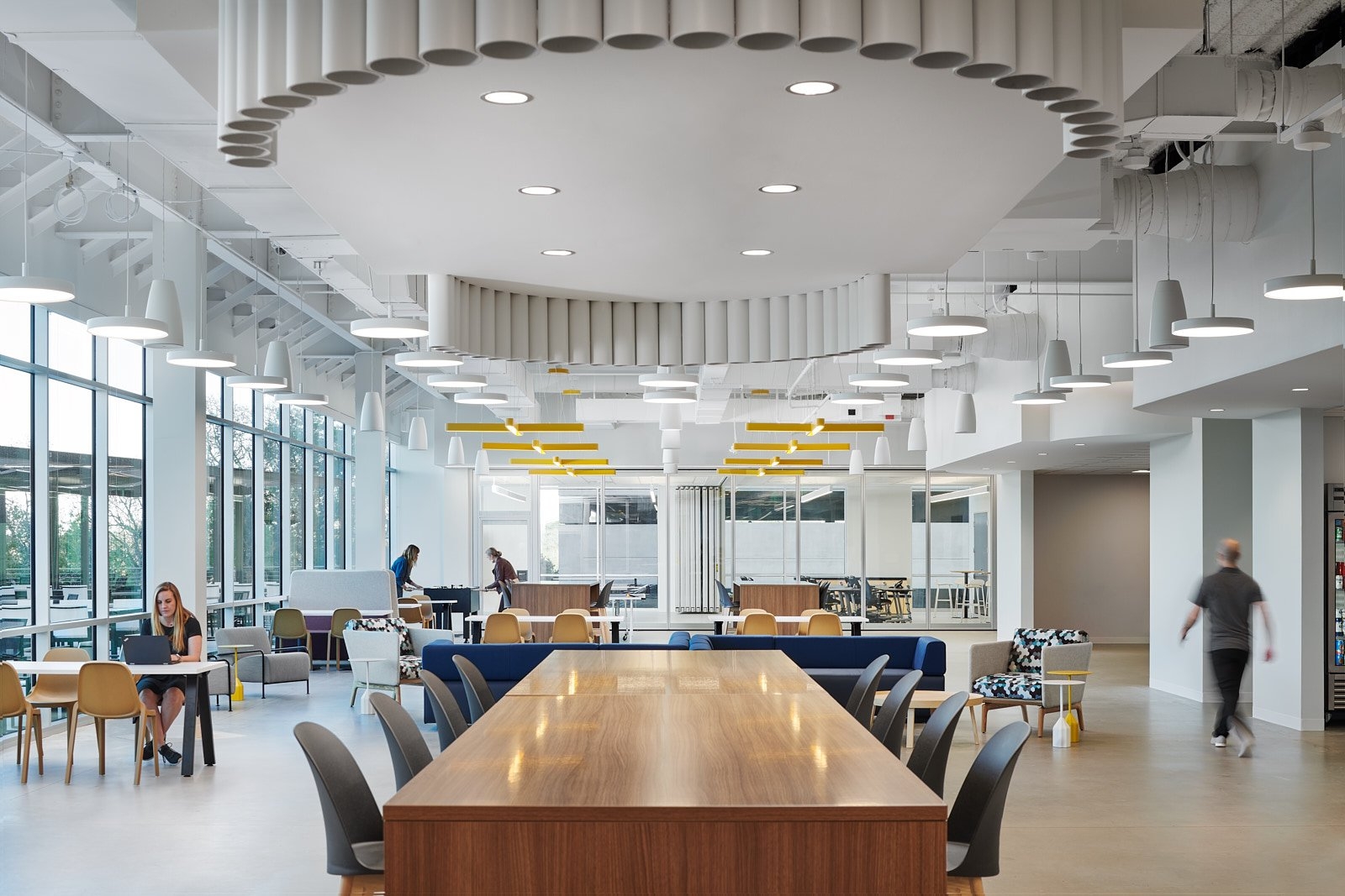 Main cafeteria tables