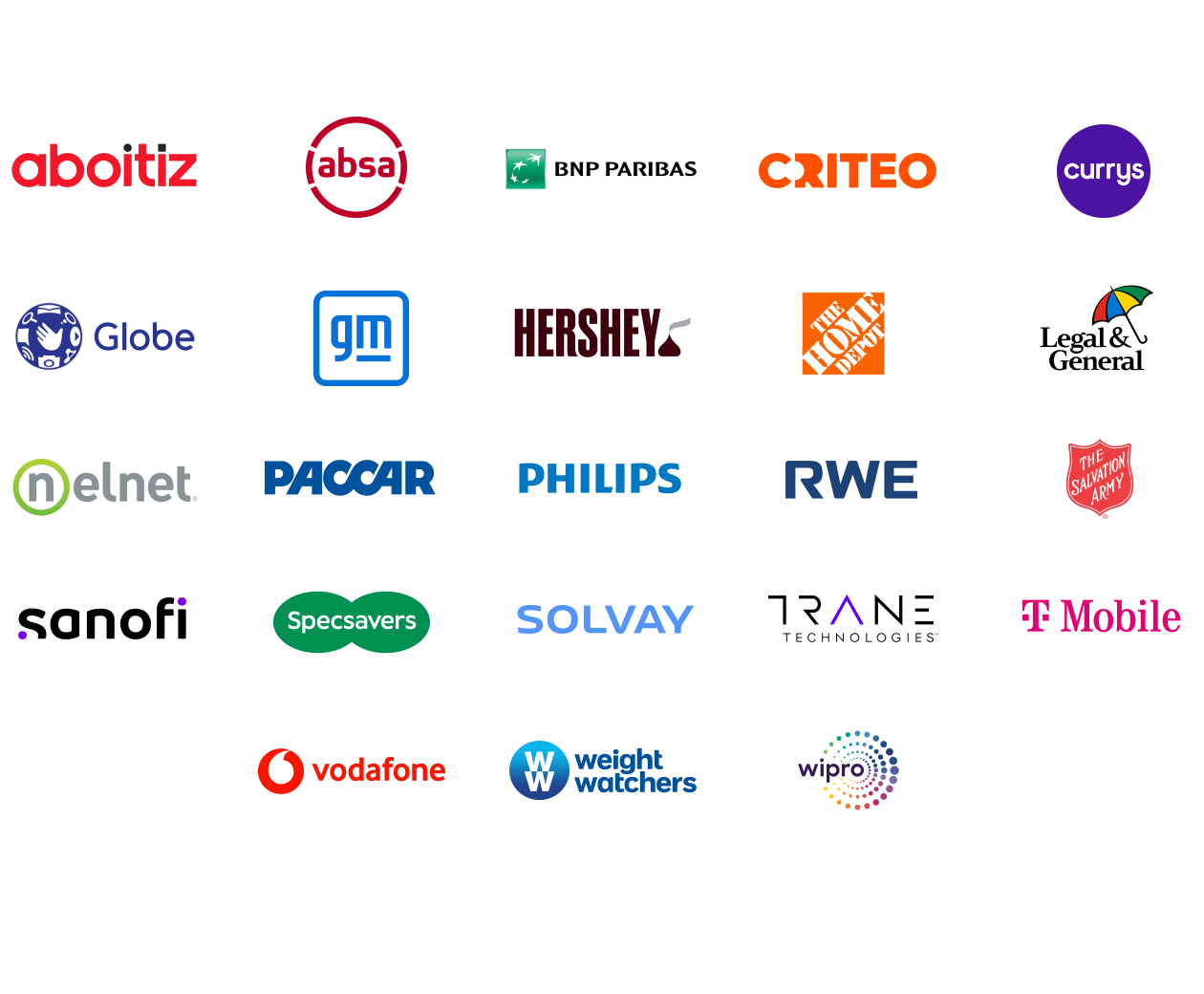 Customer logos